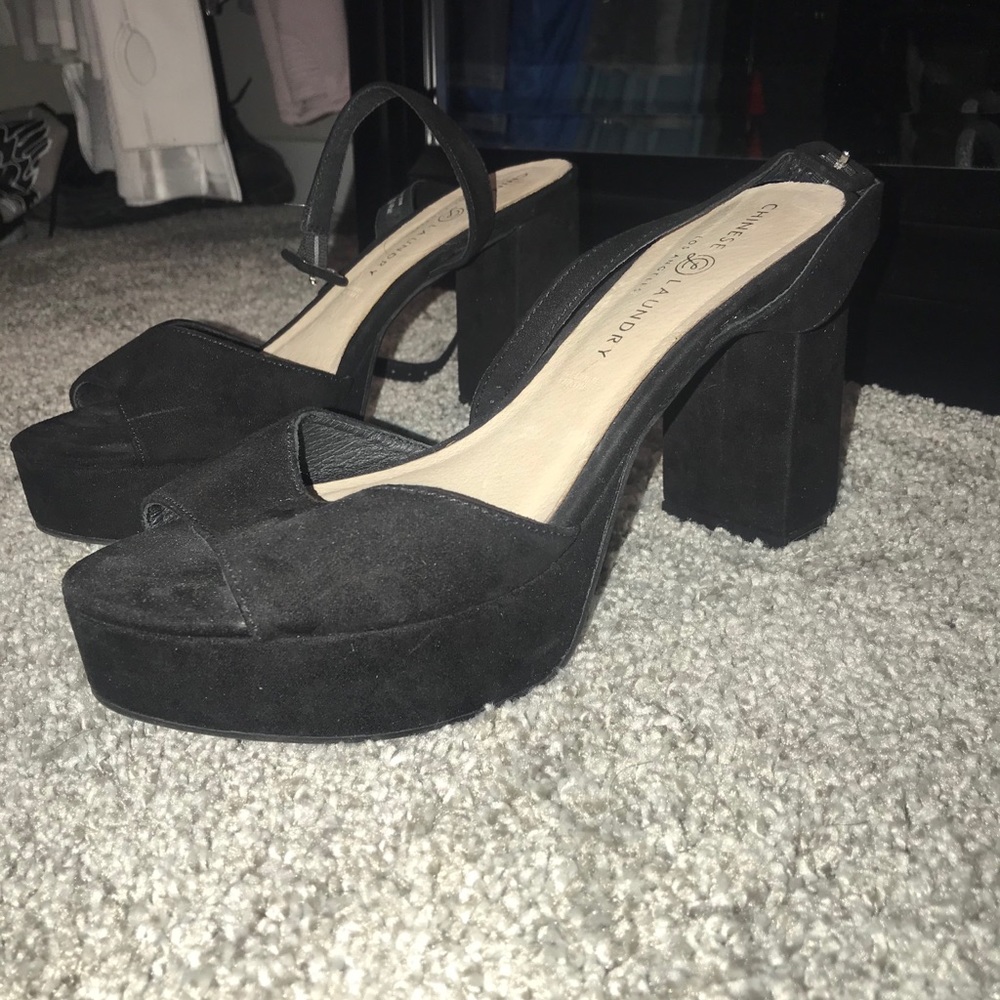 Chinese Laundry Platform heels